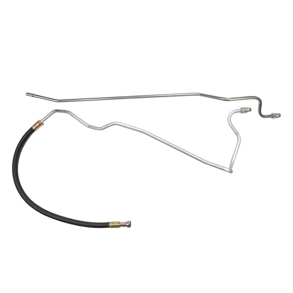 1998-04 Chevrolet/GMC S10/Sonoma 4WD 4.3L V6 FI Std. Cab Shortbed 3/8" Main Fuel Lines 2pc, Stainless