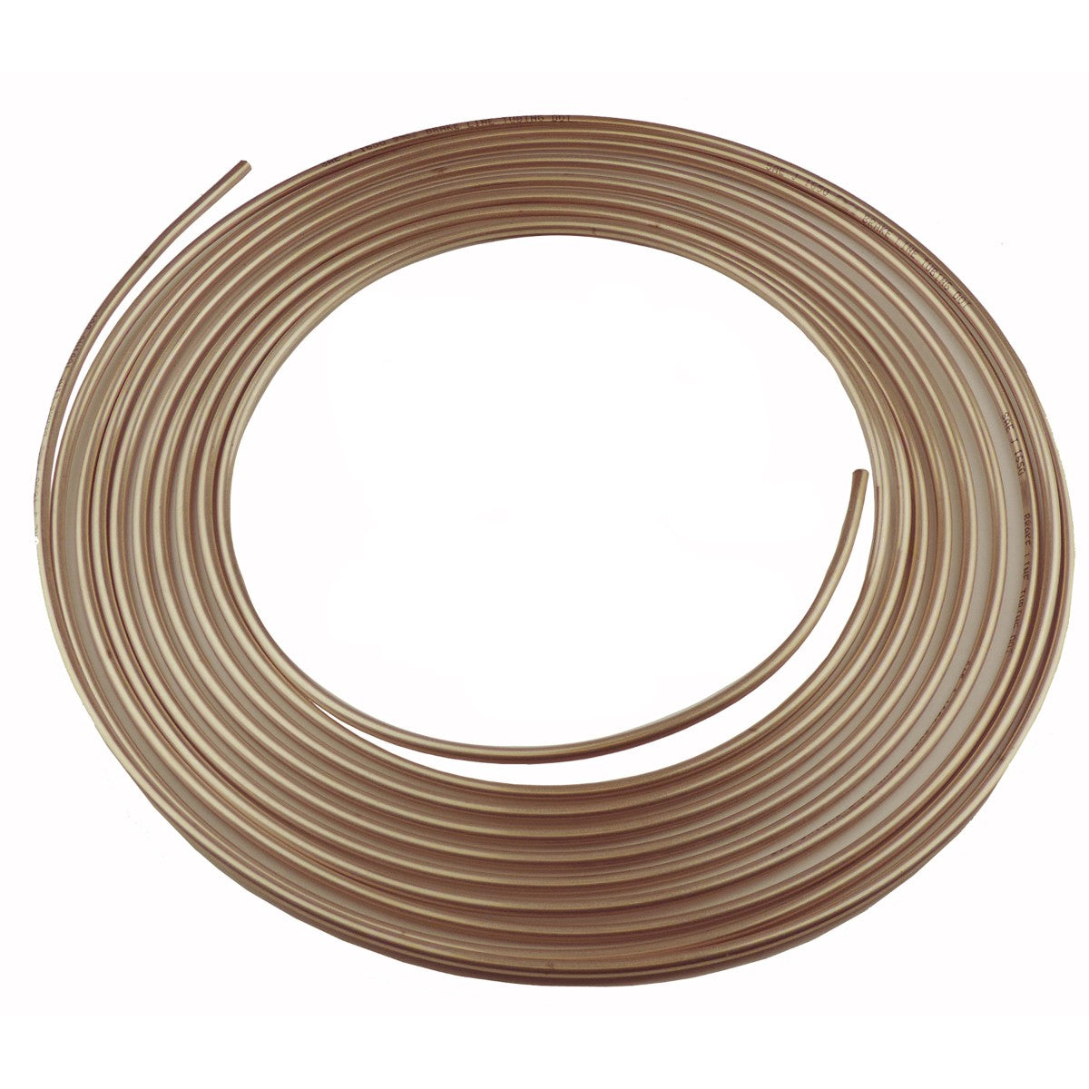 thumbnail image 2 of 3/16 Inch Brake Line Tubing Roll – 25 Ft Copper Coated – Includes 16 Fittings – 3-Year Warranty 2 of 6
