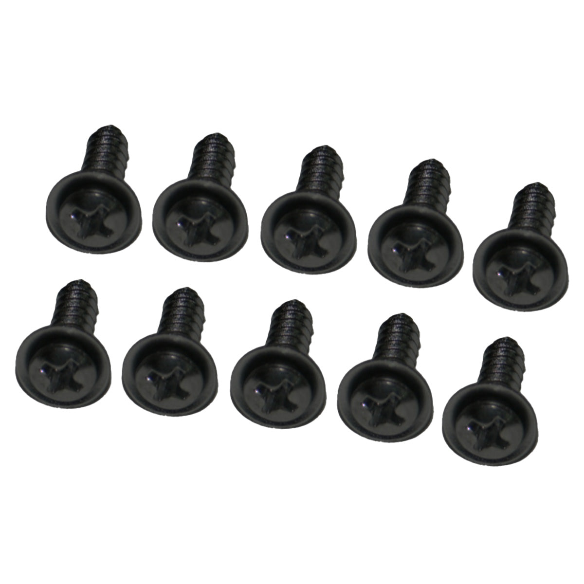 sa☻ 1964-72 GM Front Interior Lower Door Frame Screws Black 10pc