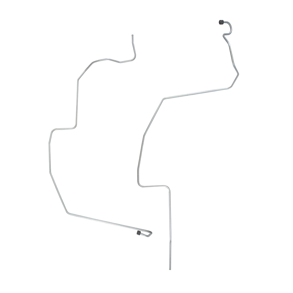 Jeep Cherokee Replacement Rear Axle Brake Lines For 1974-91 Jeep Cherokee Wagoneer - 2pc Stainless Set Jeep Brake Lines