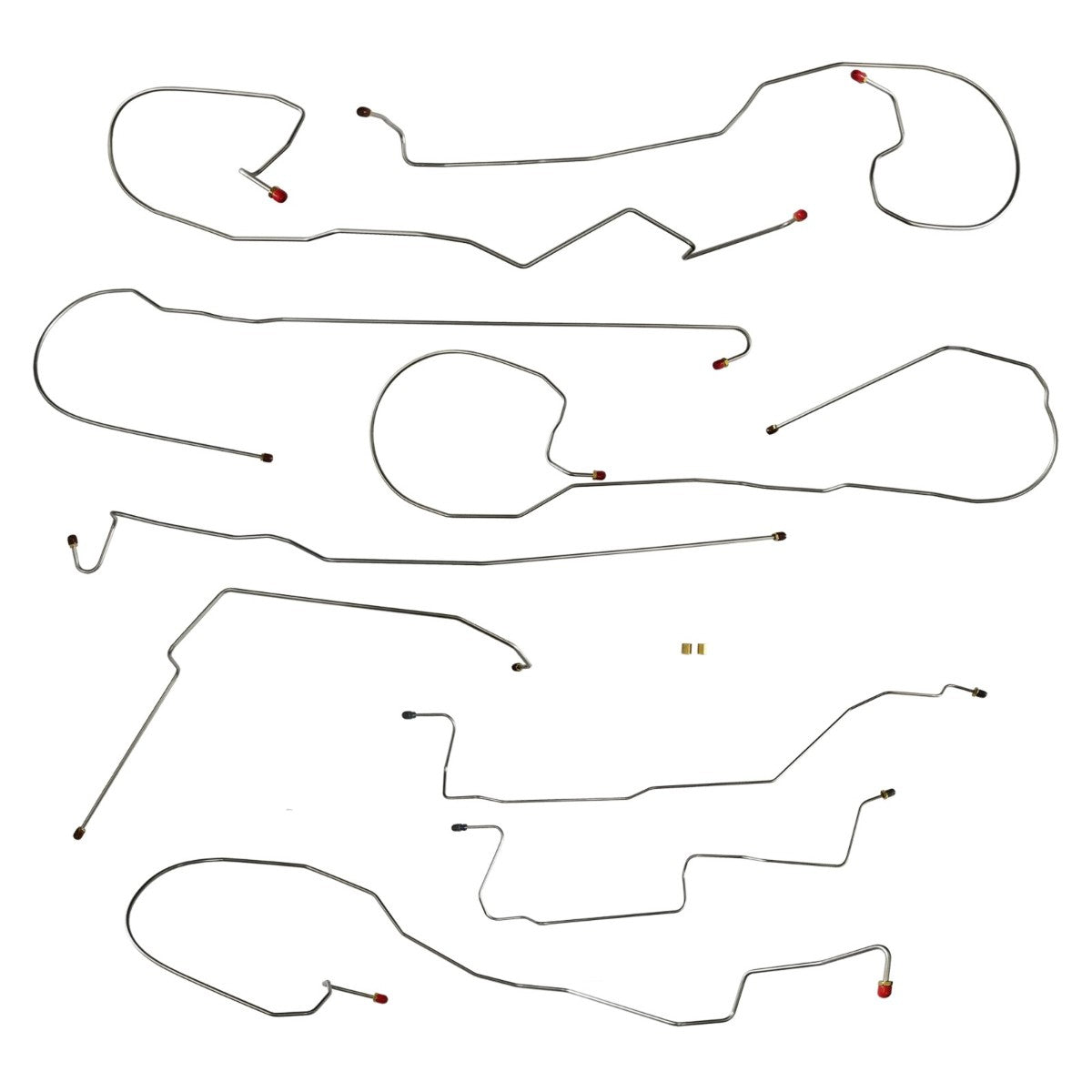 Fine Lines Stainless Steel Intermediate Brake Line – 2001-2007 Chevy Silverado – TIN0010SS