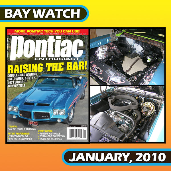 Bay Watch - Engine Compartment Detailing - Pontiac Enthusiast January, 2010