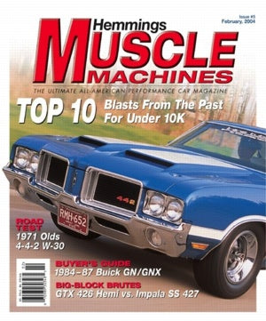 Inline Tube's 1971 442 W-30 Stealth - Hemmings Muscle Machines - February 2004