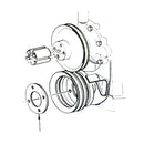 1969-72 Oldsmobile Crank Pulley Reinforcement Spacer, Also 1979 Trans Am Olds 403 Engine