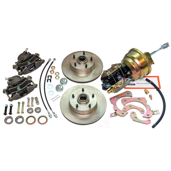 1955-57 Chevrolet Full Size Car B-Body Stock Height Disc Conversion Kit
