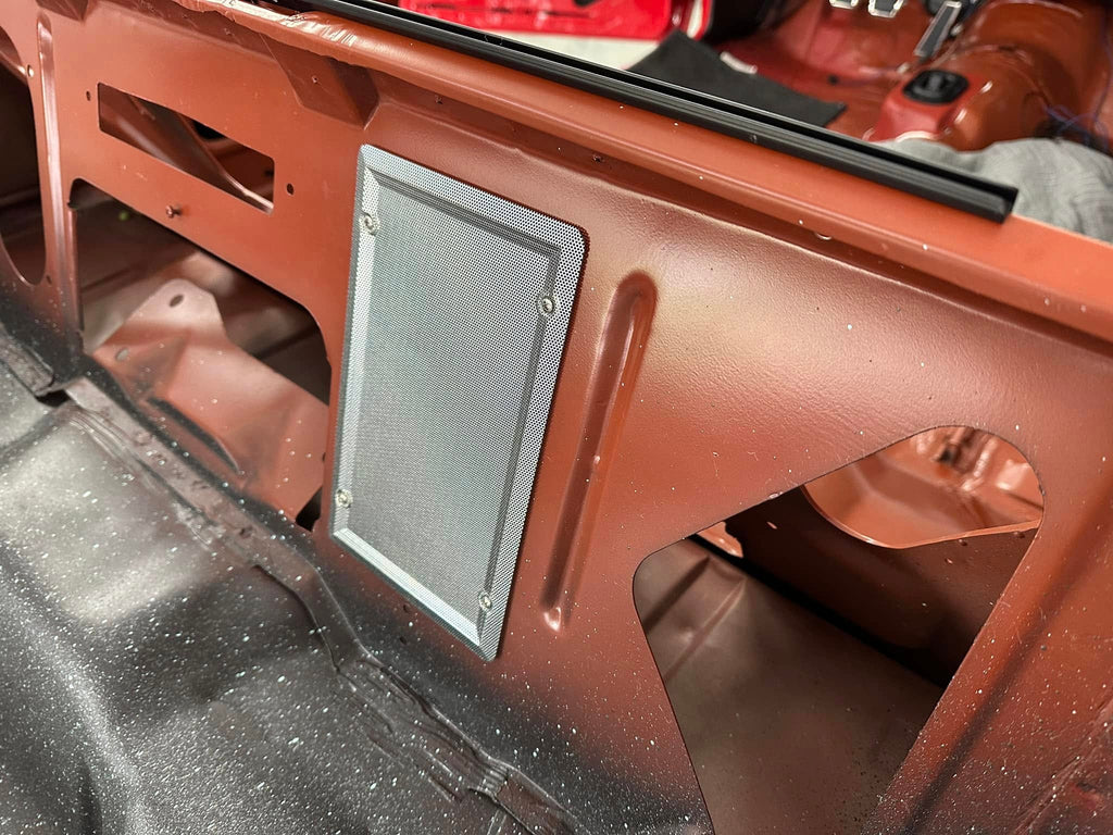 1964-1972 GM A-Body, 1967-1969 F-Body, 1968-1974 X-Body Rear Speaker Grill 1pc