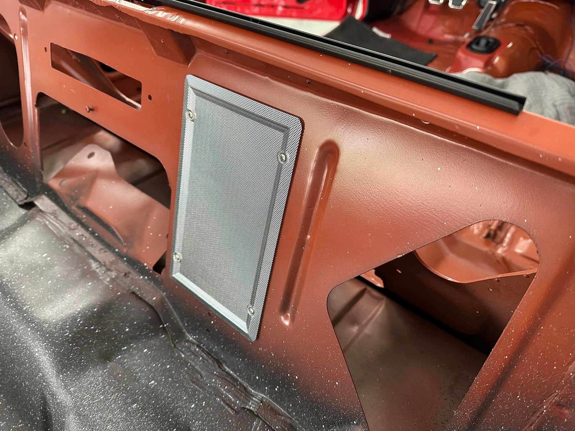 1964-1972 GM A-Body, 1967-1969 F-Body, 1968-1974 X-Body Rear Speaker Grill 1pc