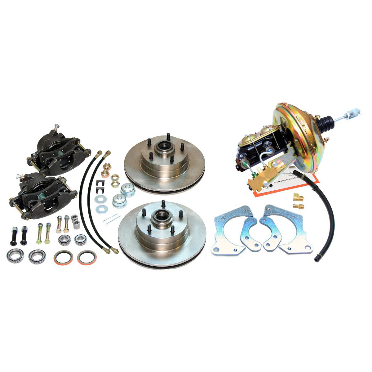 1967-68 Chevrolet Full Size Car B-Body Stock Height Disc Conversion Kit