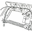 1968-72 Pontiac, GTO, Firebird Under Dash Wire Retaining Clips 2pc