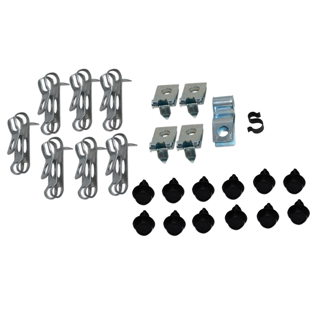 1973-77 GM Chevelle Monte Carlo El Camino A-Body Brake Line Clip Kit 25pc