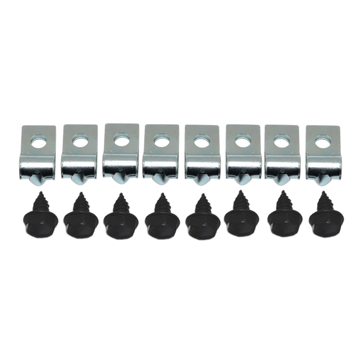 1973-77 GM Chevelle Monte Carlo El Camino Fuel Line Clip Kit - No Return Line 16pc