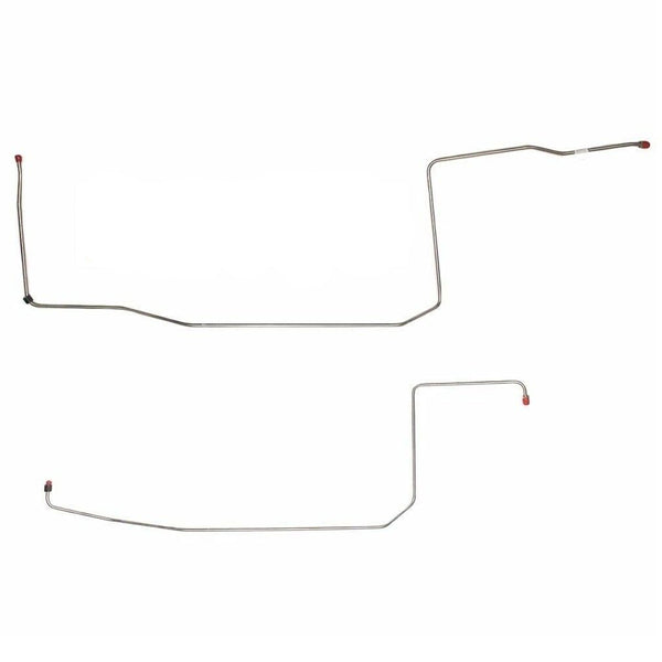 1971 American Motors Javelin (w/Fittings at Radiator) 5/16" Trans Cooler Lines 2pc, OE Steel