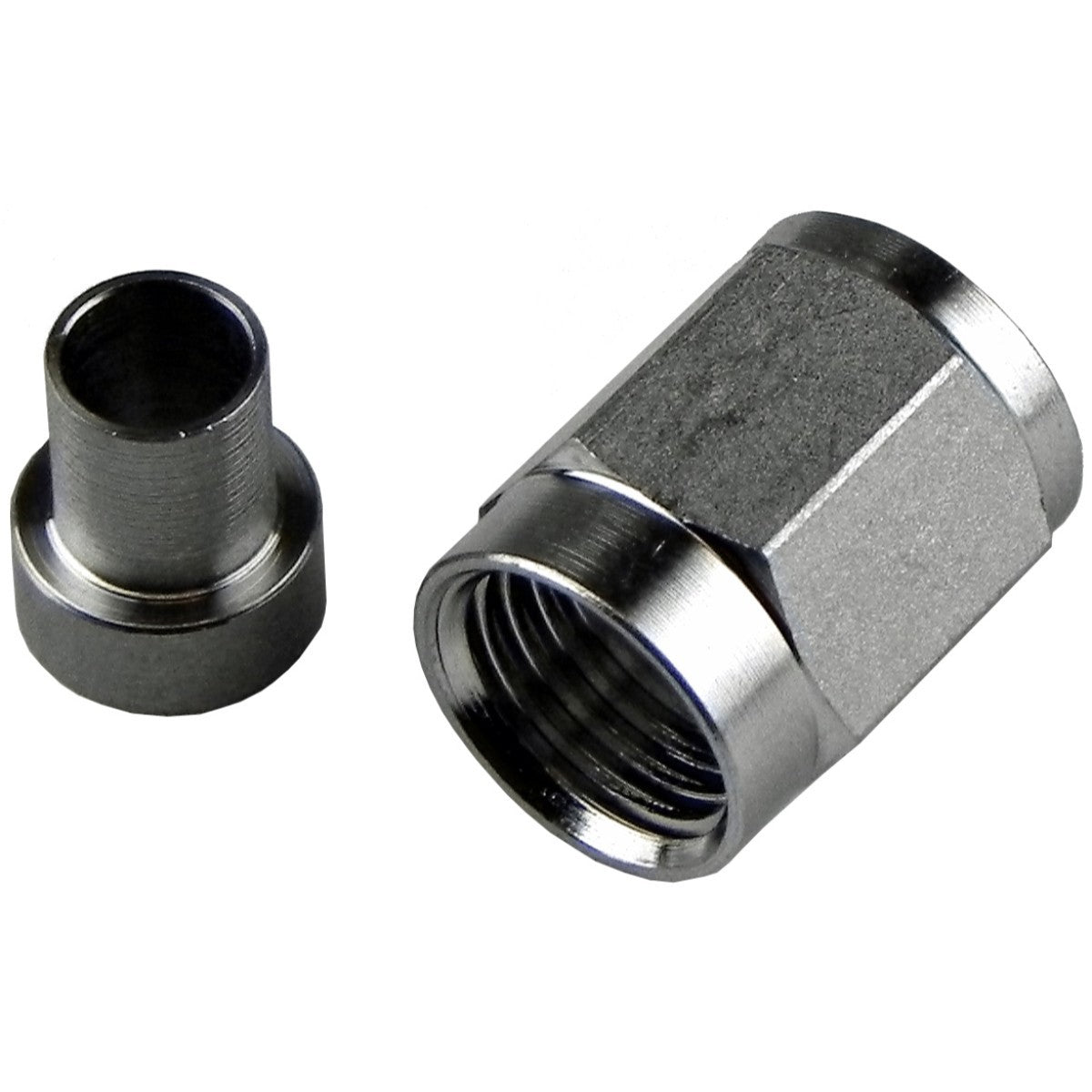 -3AN Nut & Sleeve, Stainless
