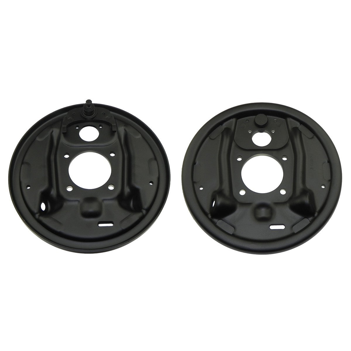 1964-81 GM Rear 9-1/2" Drum Brake Backing Plates, Pair
