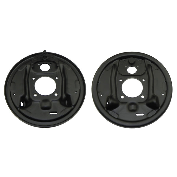 1964-81 GM Rear 9-1/2" Drum Brake Backing Plates, Pair