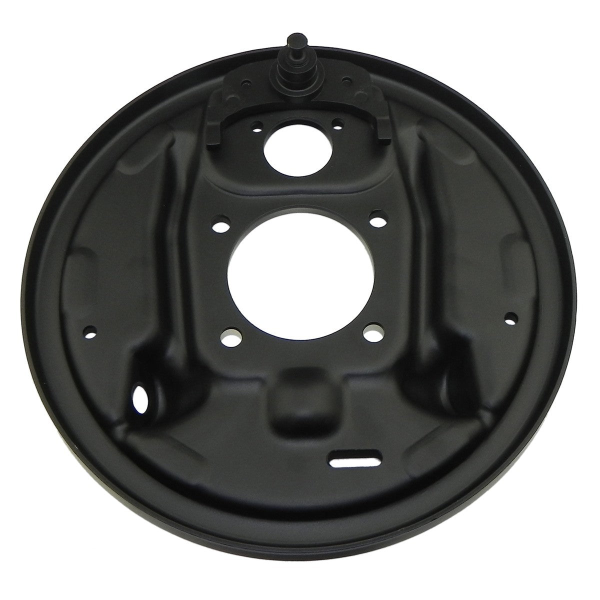 1964-81 GM Rear 9-1/2" Drum Brake Backing Plate, Left Side, 1pc