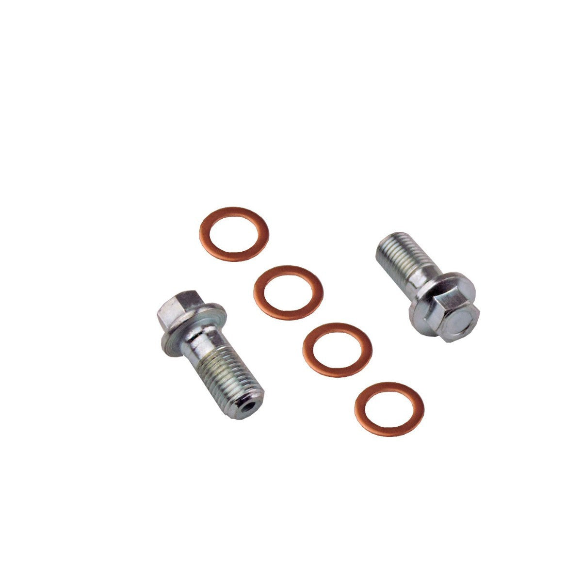 1969-77 GM 7/16"-20 Banjo Bolts w/ Crush Washers, Pair