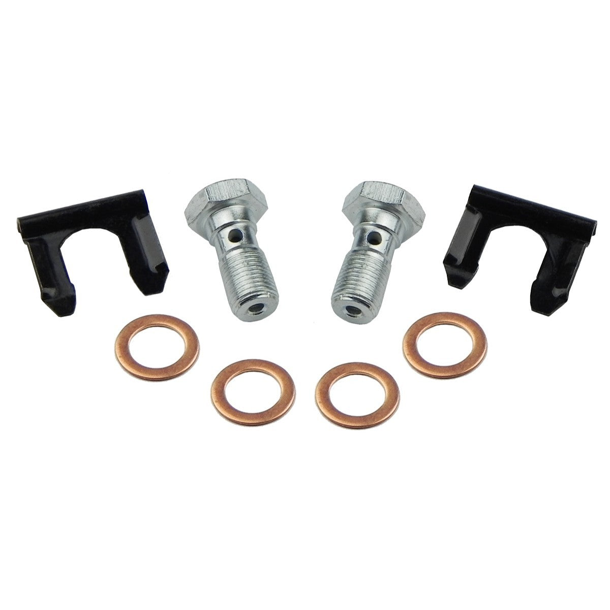 Ford Mustang II, Jeep up to 1979 - 7/16-24 Banjo Bolts, Crush Washers & Clips