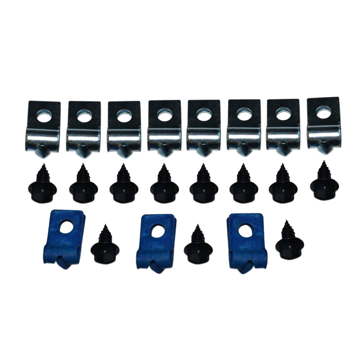 1971-76 Buick Full Size Riviera Fuel Line Clips 3/8" No Return 16pc