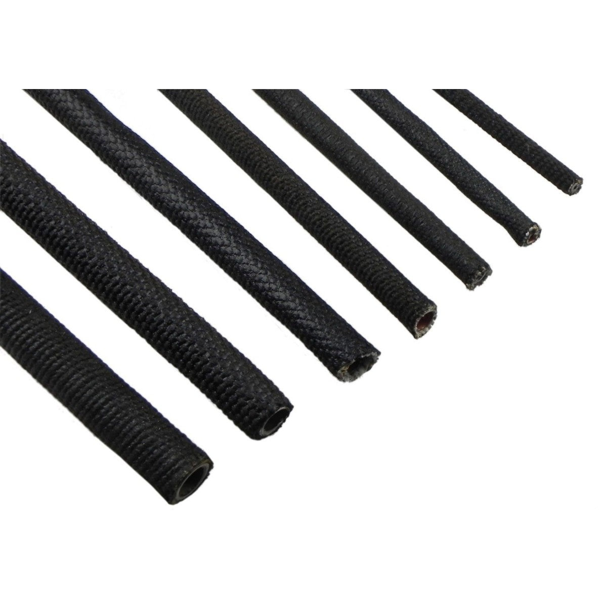 1/2" Black Cloth Wrap By the Foot