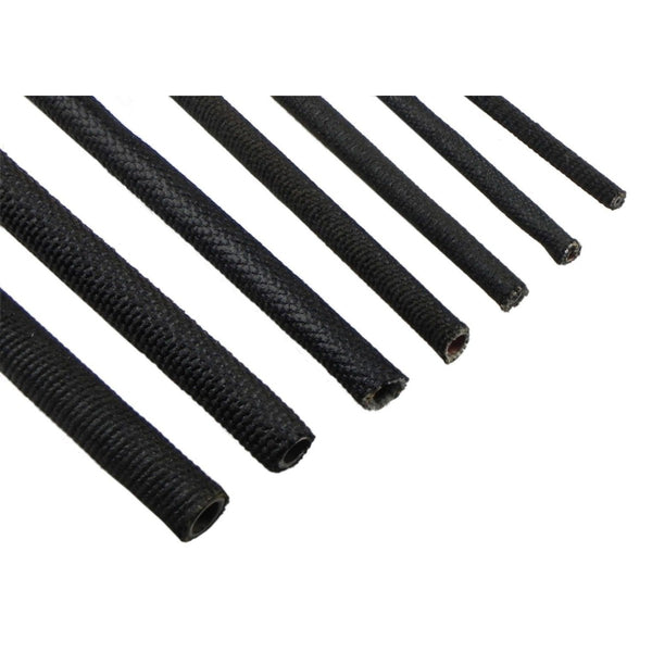 7/16" Black Cloth Wrap By The Foot