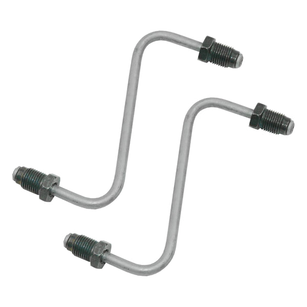 1997-99 Buick Century Rear Drum w/ABS 3/16" Drum Brake Lines 2pc, OE Steel