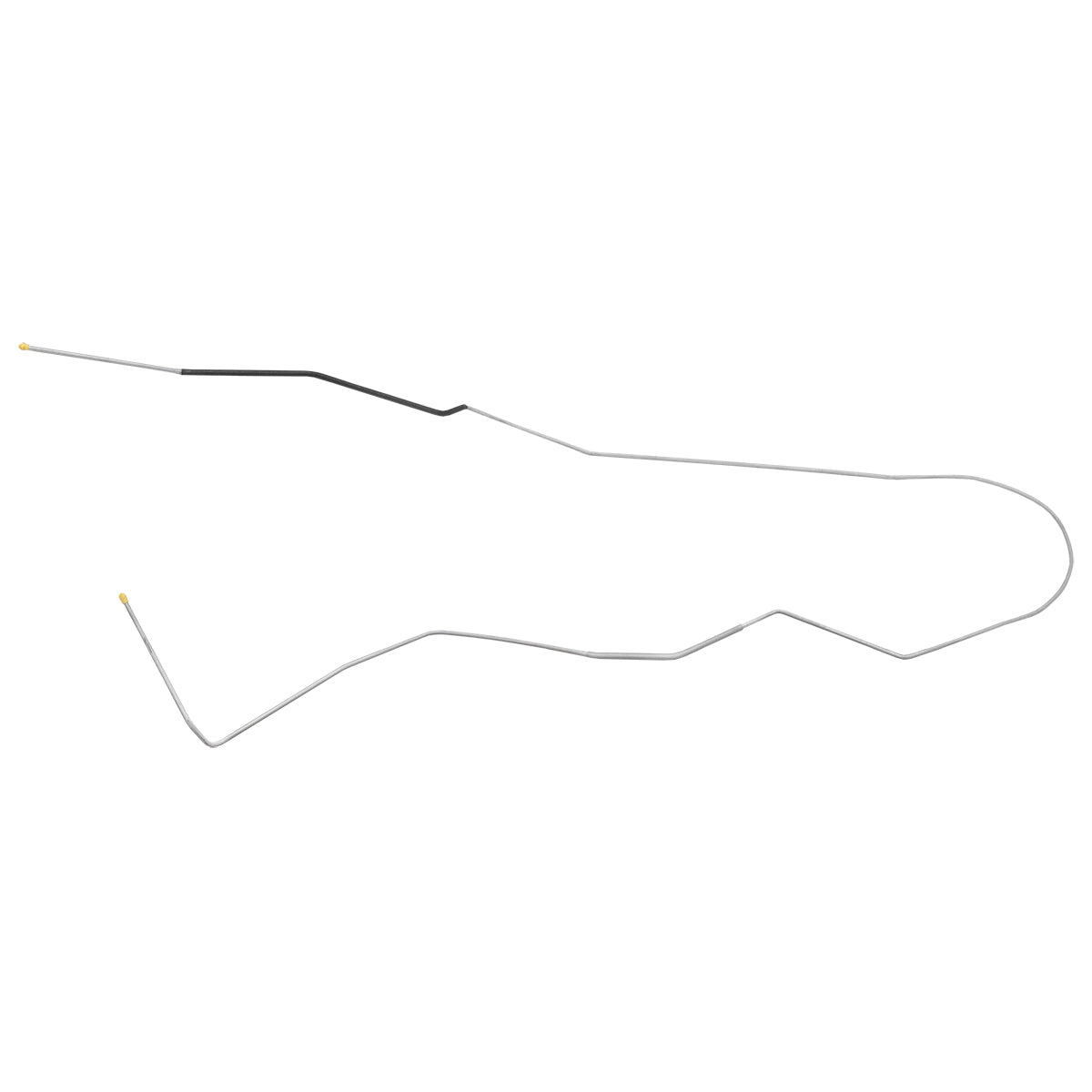 1964-65 Buick Special/Skylark Convertible 1/4" Fuel Return Line 1pc, OE Steel