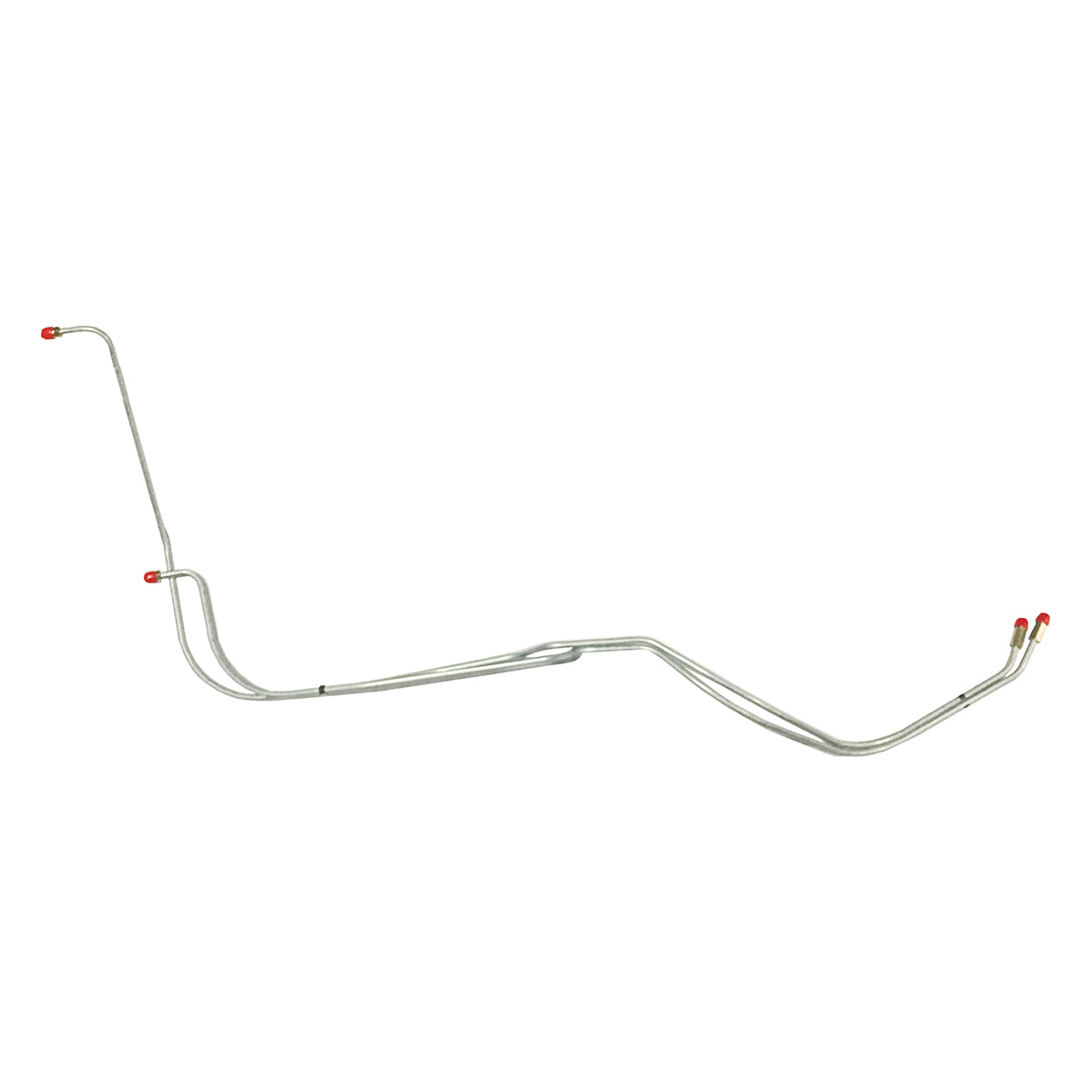 1966 Buick Special Skylark V8 Powerglide (w/Side Radiator Ports) 5/16" Trans Cooler Lines 2pc, OE Steel