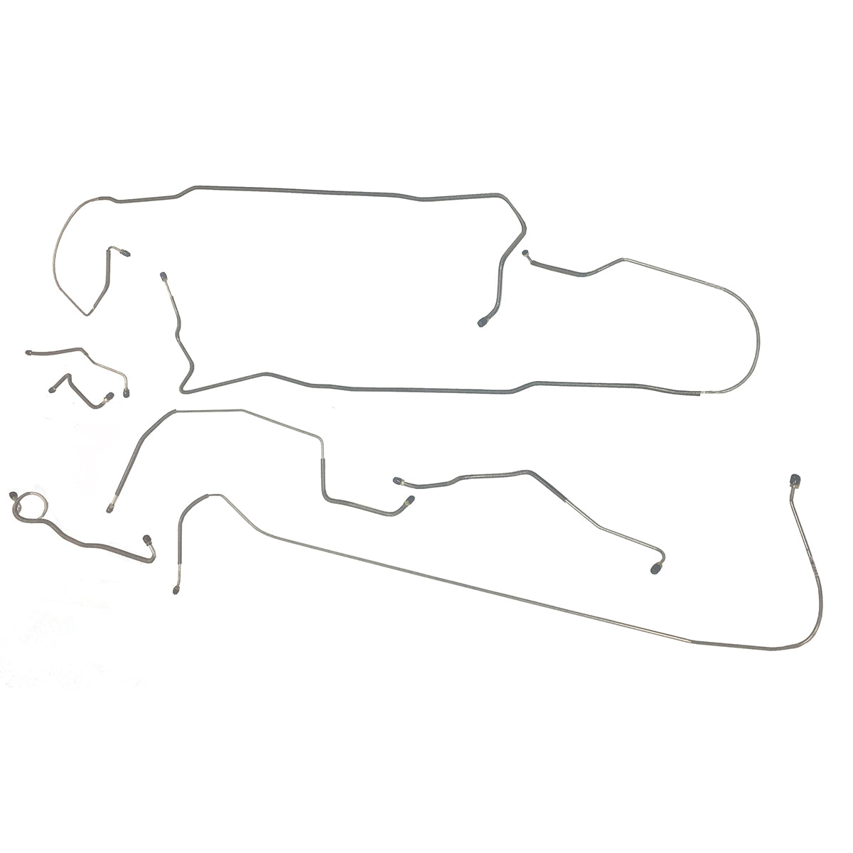 1959 Buick LeSabre/Invicta 123.0" WB Brake Line Kit, OE Steel