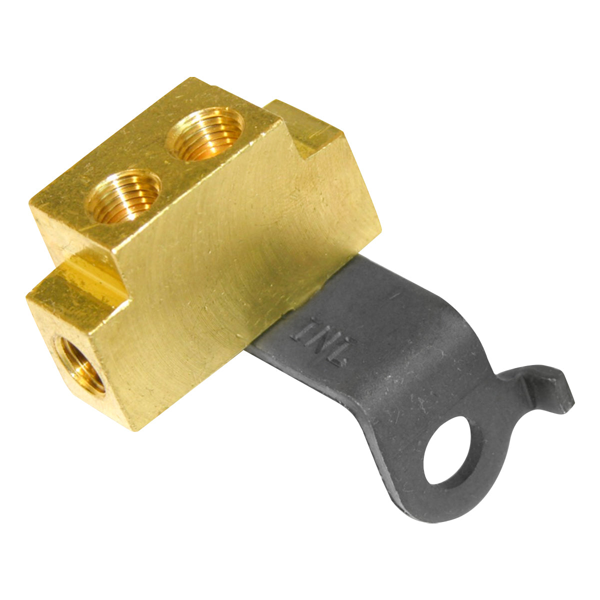 1965-66 Mopar A B C-Body Dual-Reservoir Master Cylinder Distribution Block for Disc or Drum Brakes