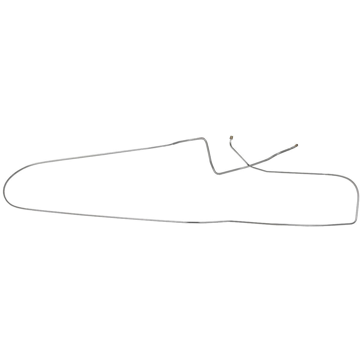 1953 Buick Super Special Roadmaster Skylark 121.5" WB 5/16" Main Fuel Line 1pc, OE Steel