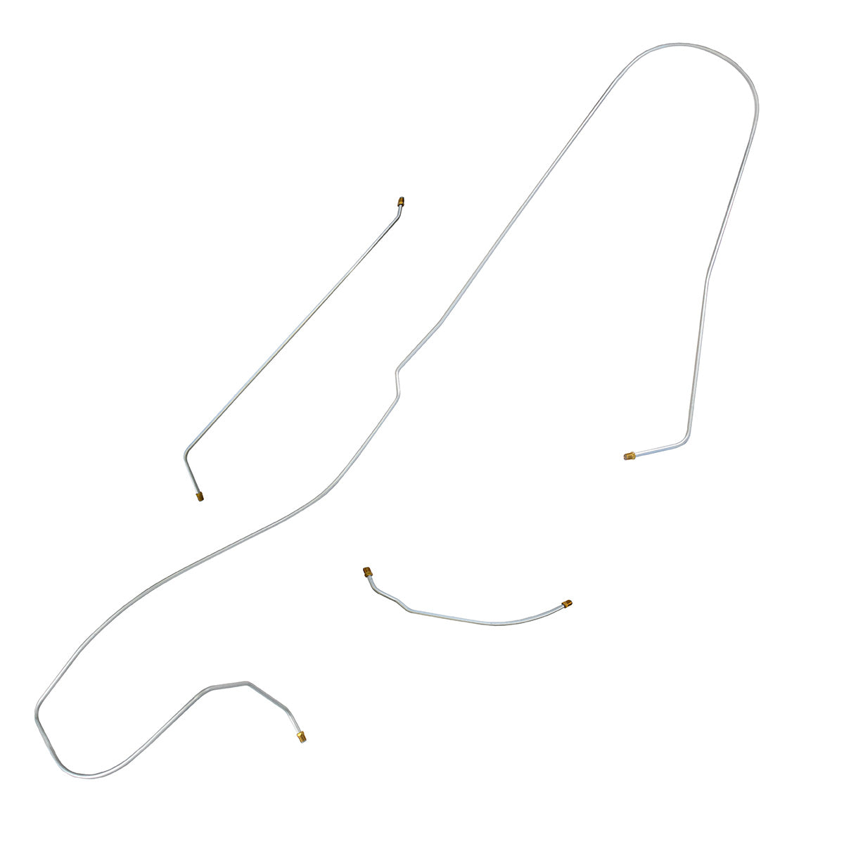 1956 Buick Special/Century V8 122" WB 5/16" Main Fuel Lines 3pc, OE Steel