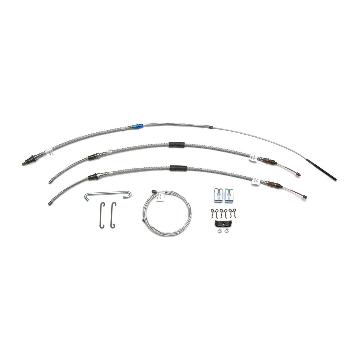 1967 Pontiac Buick Oldsmobile A-Body T-400 Transmission Complete Brake Cable Kit OE Steel