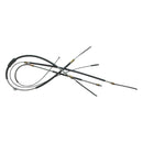 1978-80 Chevrolet El Camino Automatic Transmission Complete Parking Brake Cable Kit OE Steel