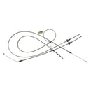 1981-86 Jeep CJ-7 Complete E-Brake Cable Kit, OE Steel