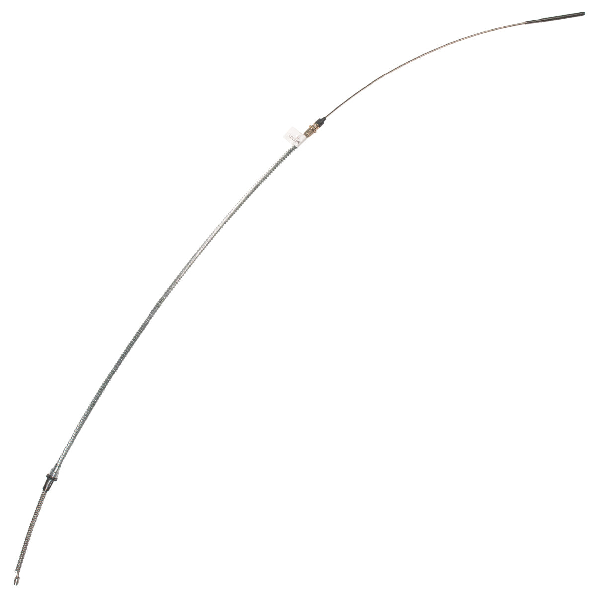 1957 Chevrolet GMC Truck 1/2 Ton 4wd Shortbed Rear Parking Brake Cable Snap-in Cable, OE Steel