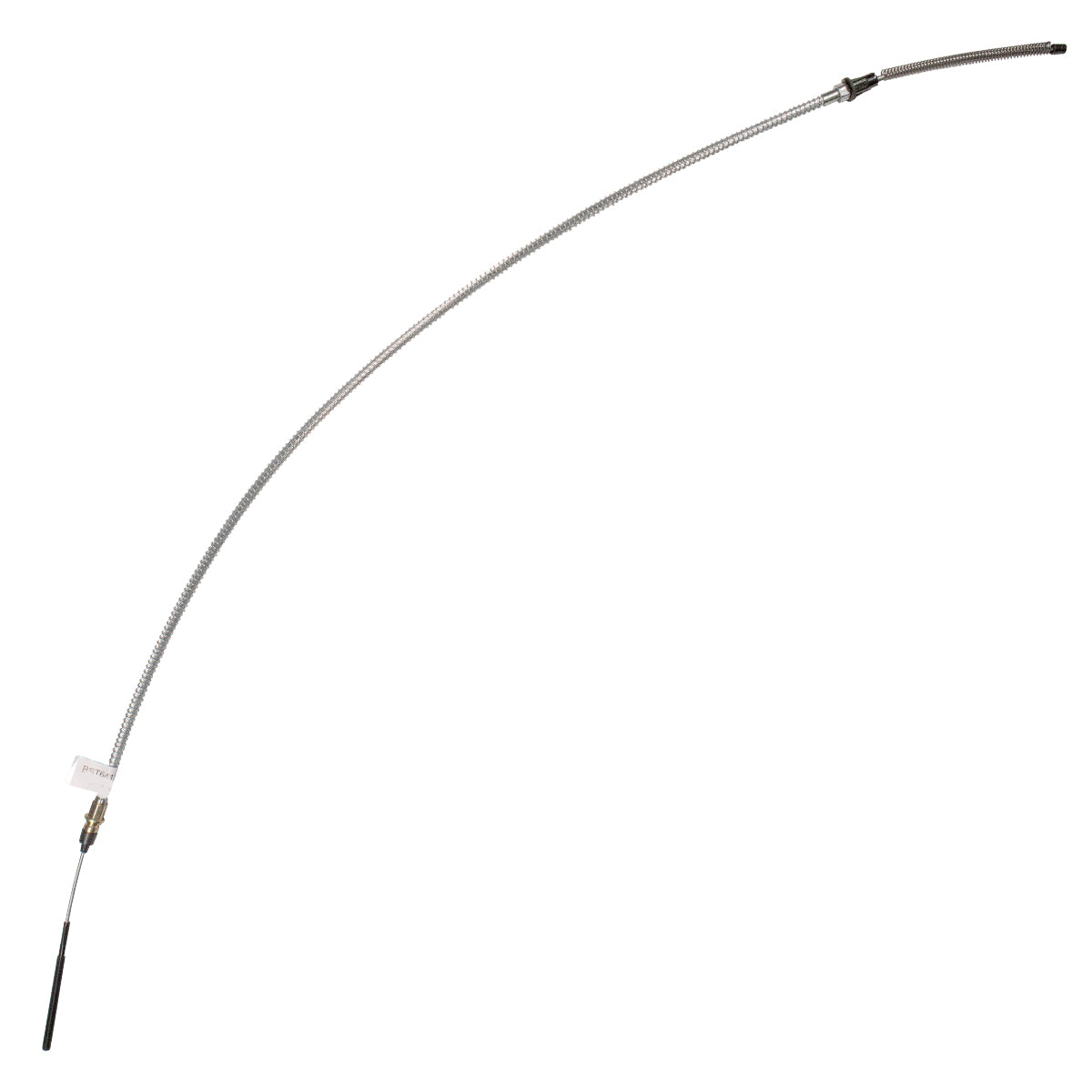 1964-65 Chevrolet GMC Truck 1/2 Ton 4wd Shortbed Rear Snap-in Cable, OE Steel