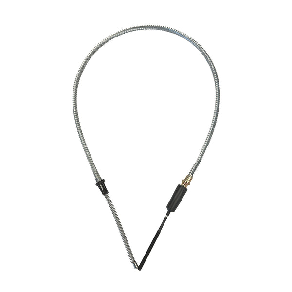 1964-65 GM Truck 1/2 Ton 4wd Longbed Rear Snap-in Cable, OE Steel