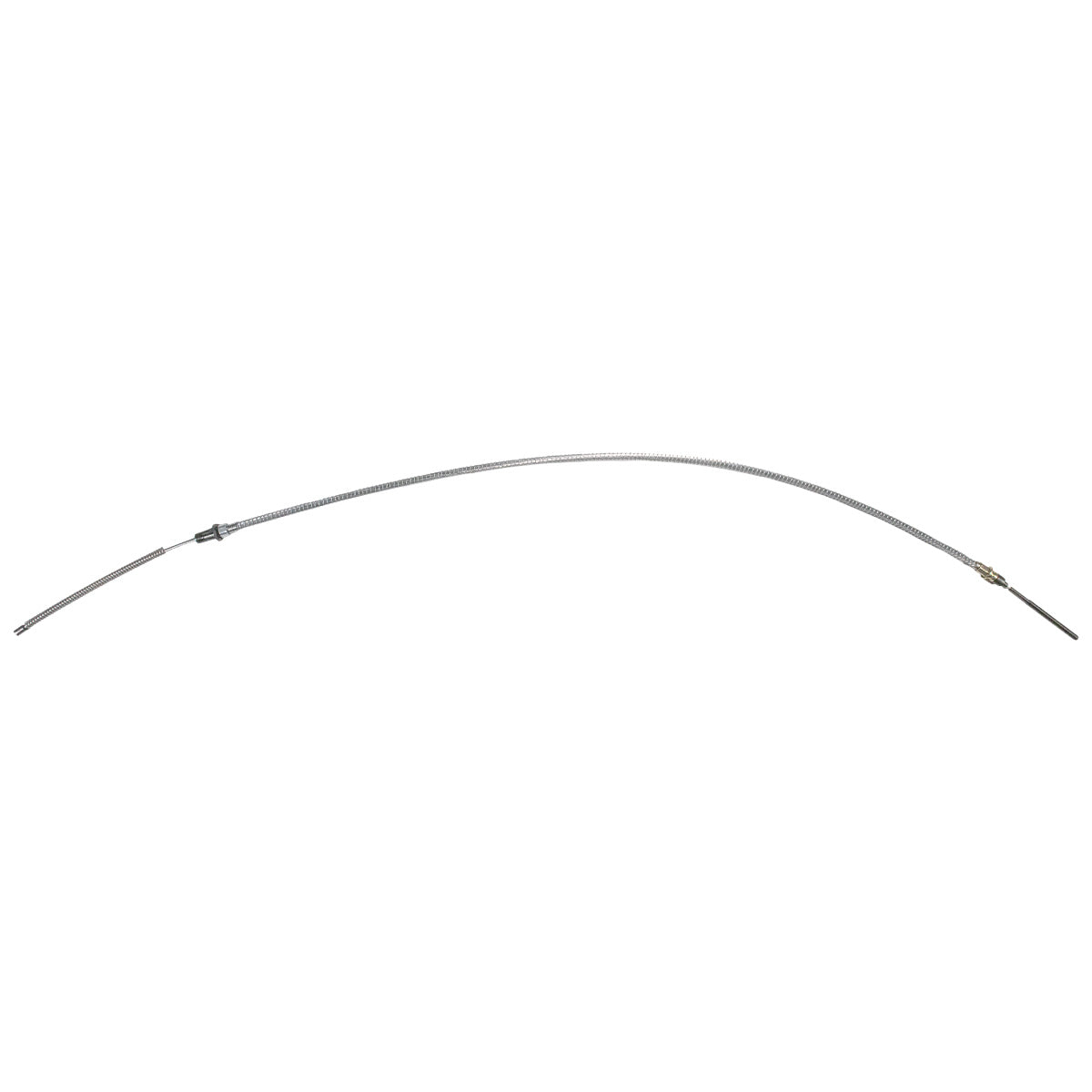 1966 Chevrolet GMC Truck 1/2 Ton 4wd Long Bed Rear Parking Brake Cable, Snap-in, 1pc, OE Steel