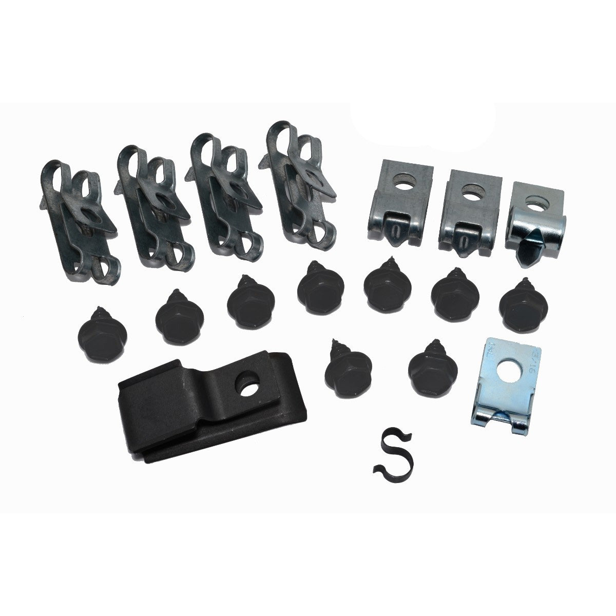 1971-72 GM Buick Skylark Gran Sport A-Body Brake Line Clip Kit 20pc