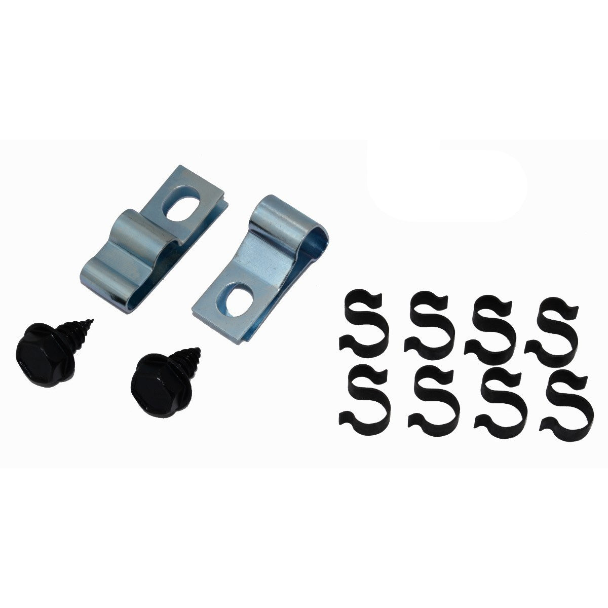 1968-69 GM Buick Skylark Gran Sport A-Body Fuel Line Clip Kit 3/8" With Fuel Return Line 12pc