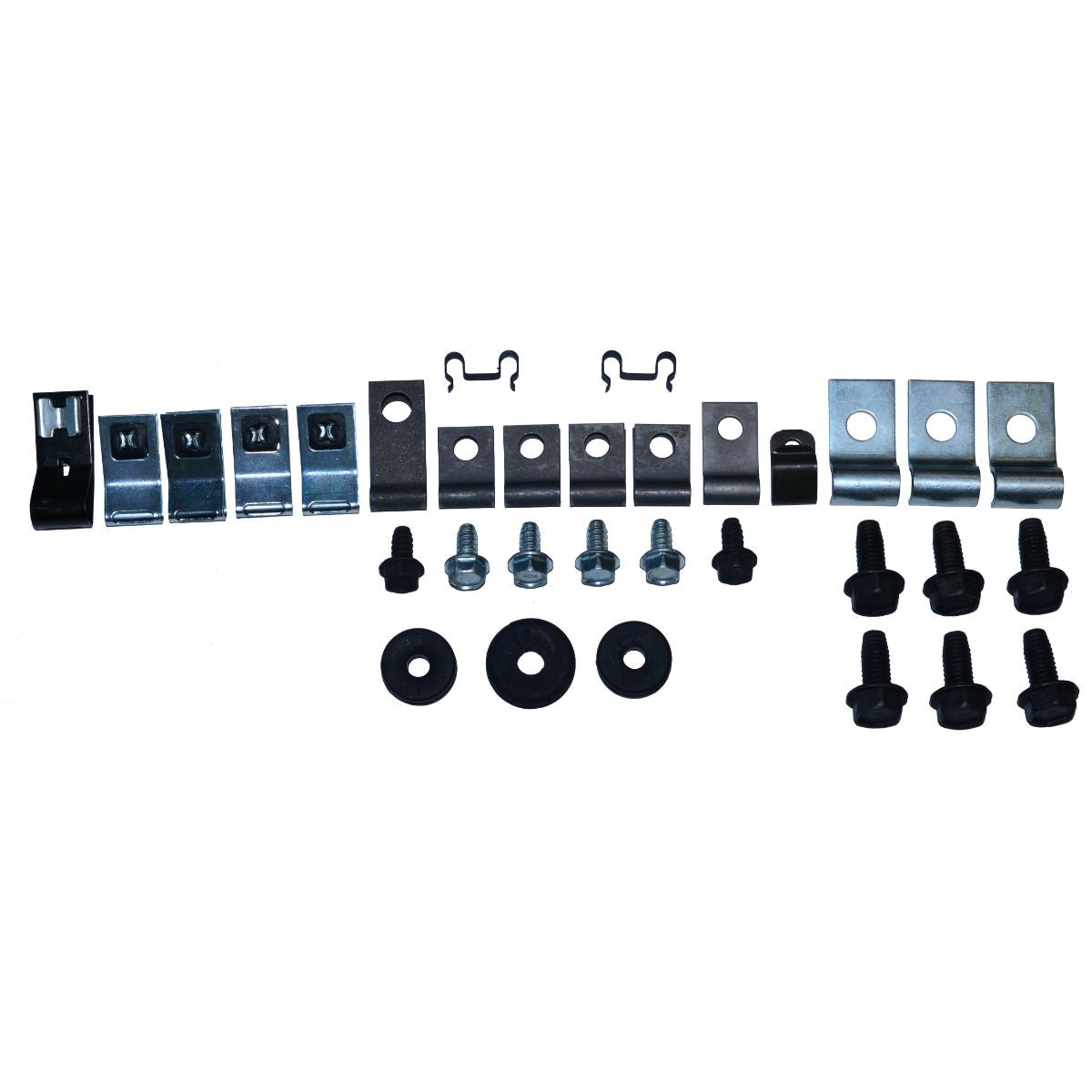 1967 Ford Mustang 6cyl, 2pc, Hardtop Clip Kit 32pc