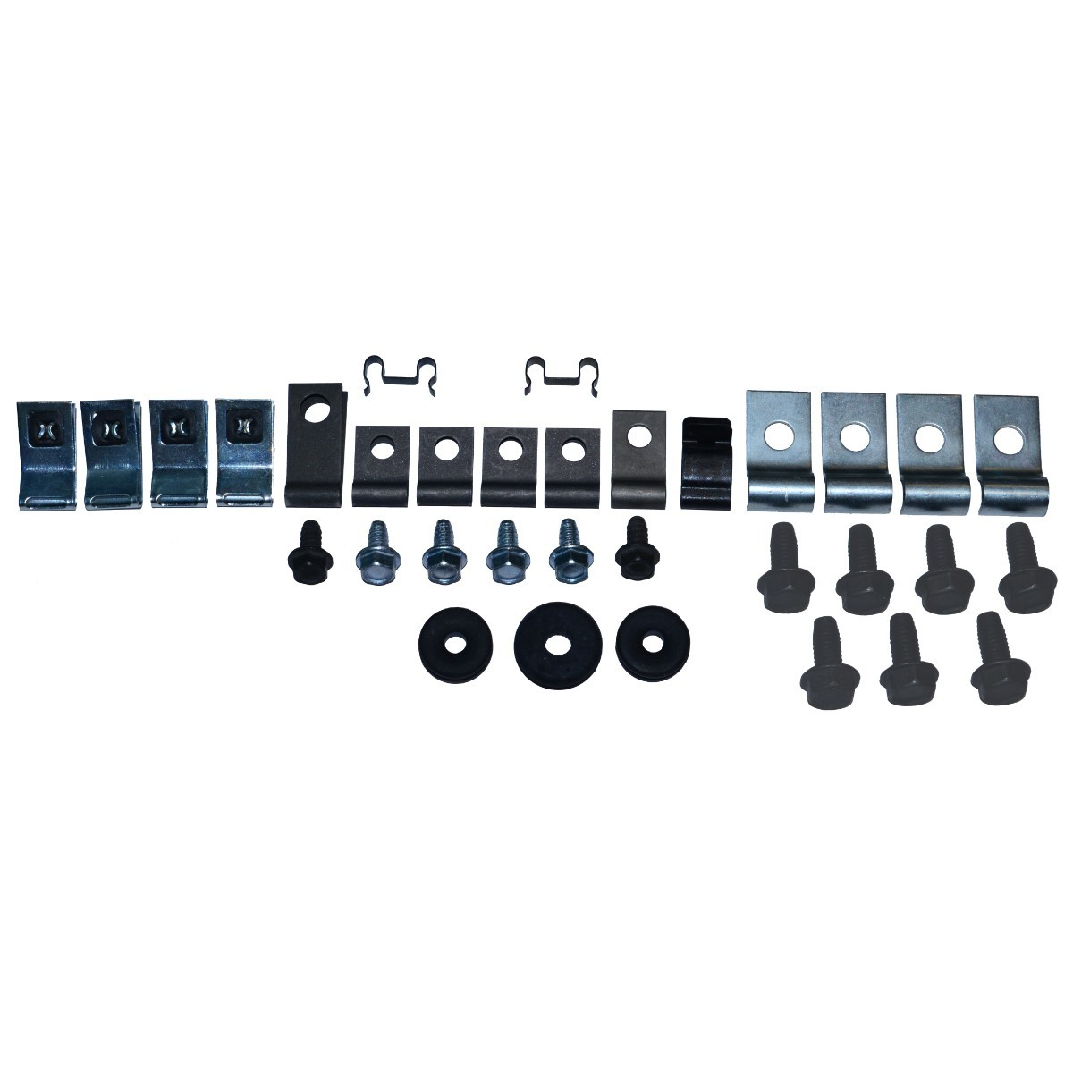1967 Ford Mustang 8cyl, 2pc, Convertible Clip Kit 33pc