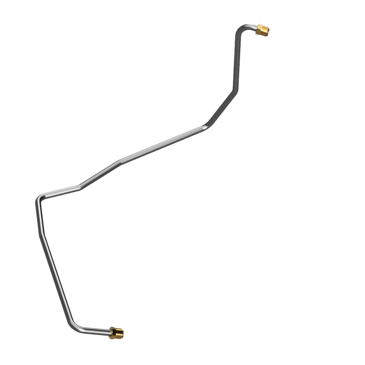 1977-79 Cadillac 425 CID 2BBL Pump to Carb Line 1p OE Steel