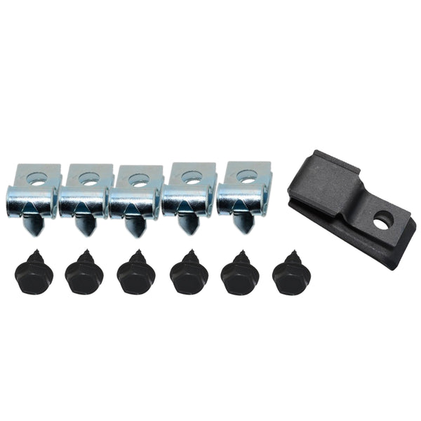 1969-72 Chevelle El Camino Monte Carlo Fuel Line Clip Kit -No Fuel Return Line 12pc