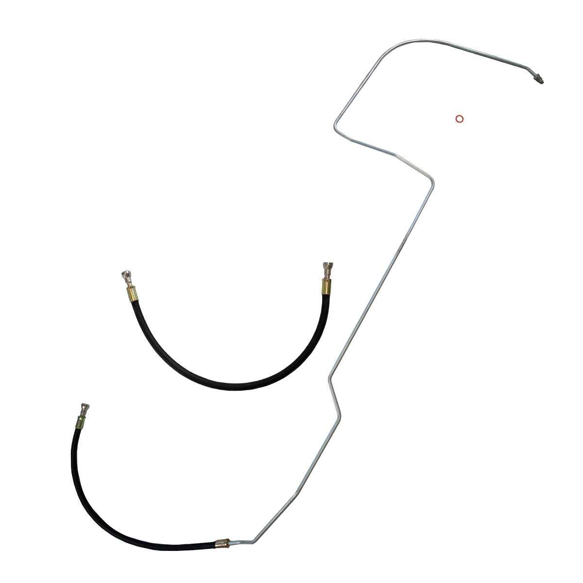 1997-99 Cadillac Eldorado, 4.6L V8, Main Fuel Line 2pc Stainless Steel
