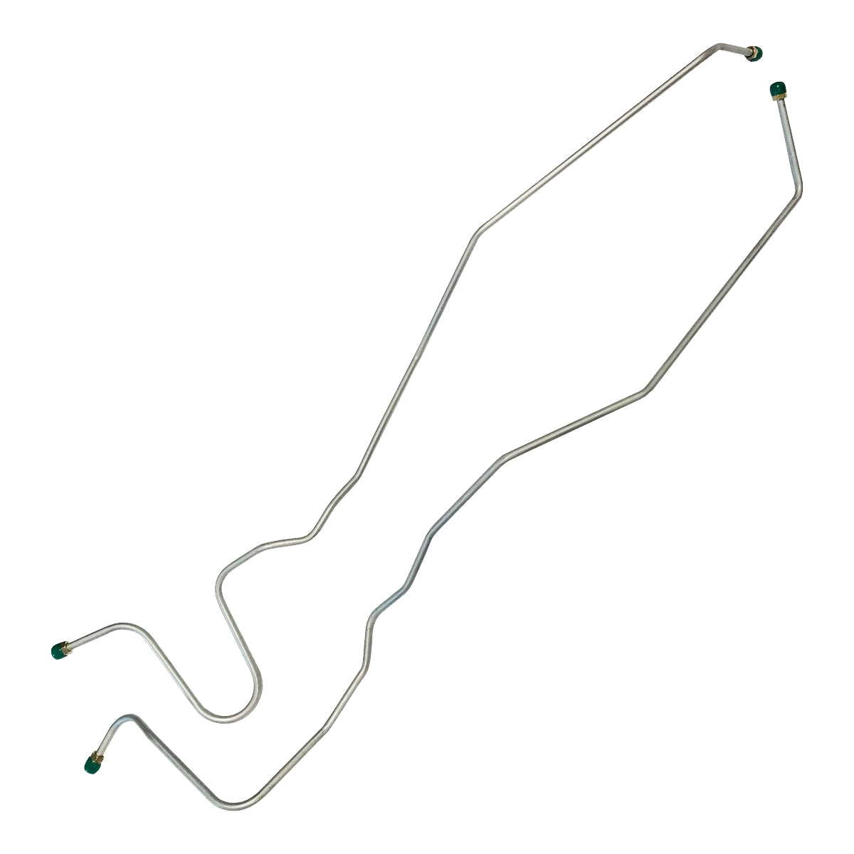 1969-70 Cadillac 3/8" Trans Cooler Lines 2pc, OE Steel