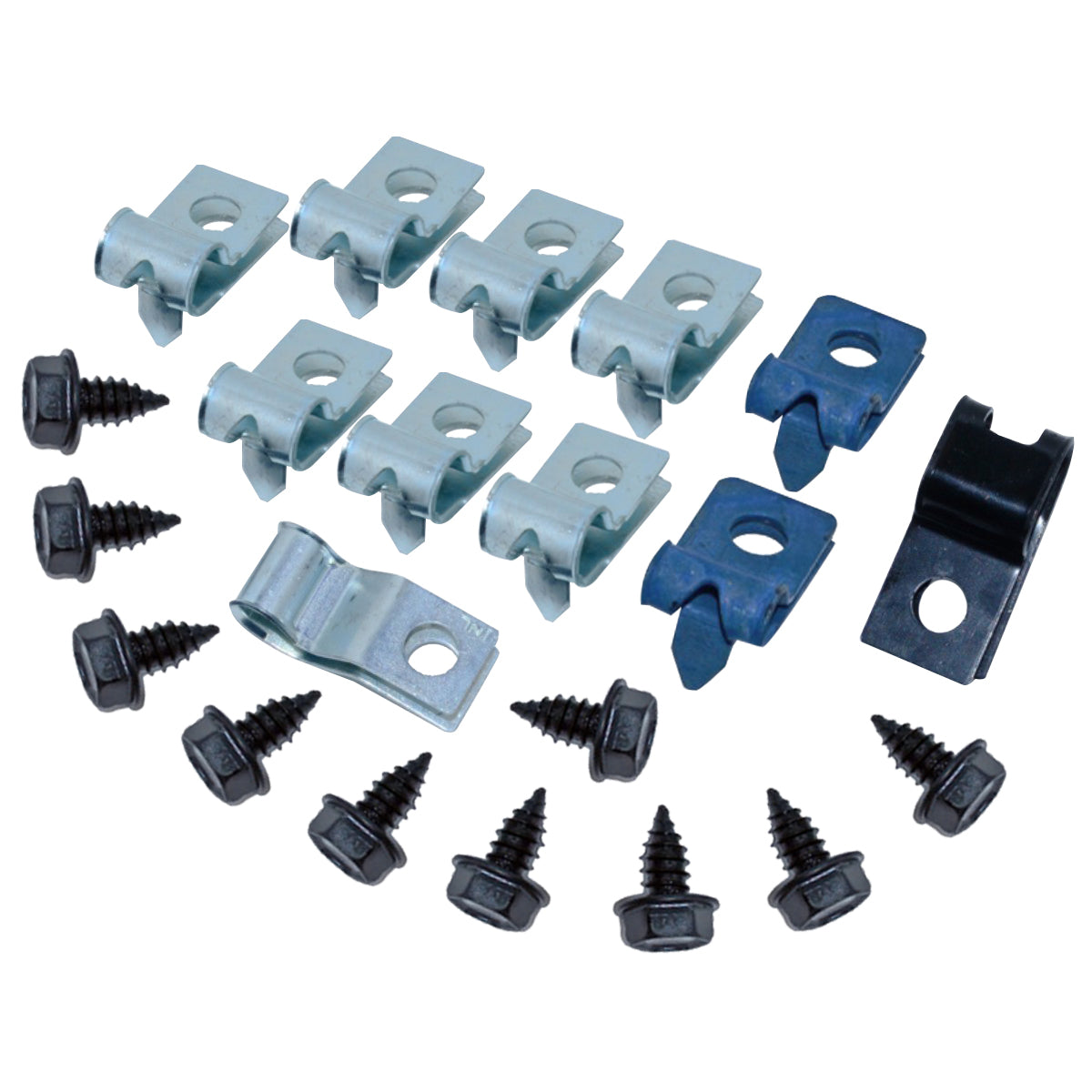 1970 F-Body Camaro Trans Am Brake Line Clip Kit 21pc