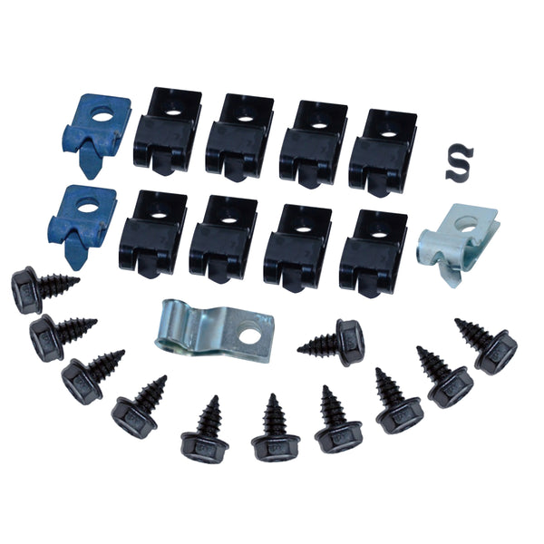 1971-73 F-Body Camaro Trans Am Brake Line Clip Kit 24pc