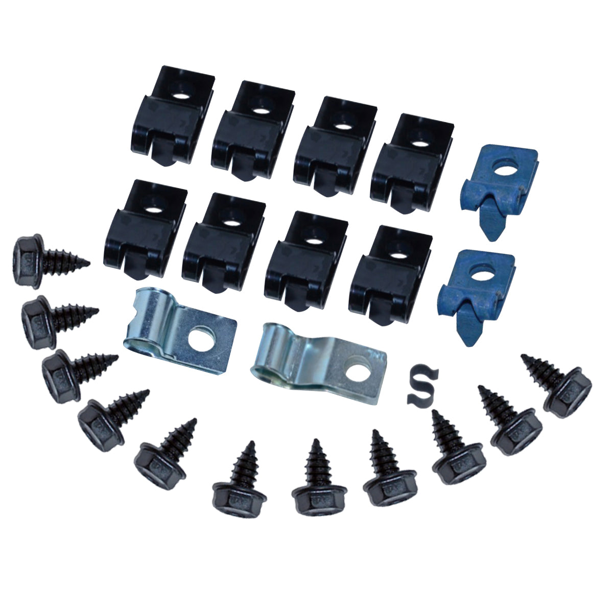 1974 F-Body Trans Am Only Brake Line Clip Kit 24pc